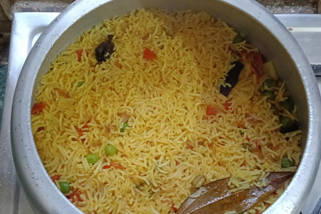 Vegetable pulao recipe