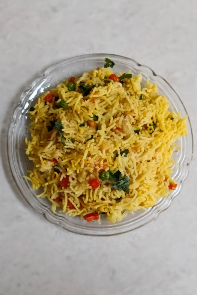 Vegetable pulao recipe