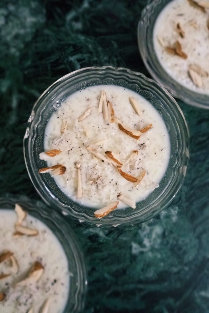 Rice kheer recipe