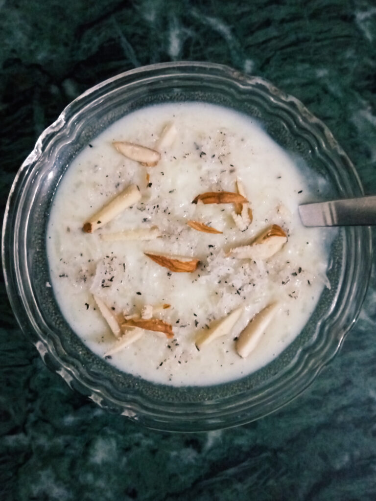 Rice kheer recipe