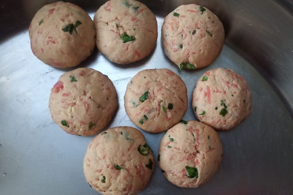 carrot paratha