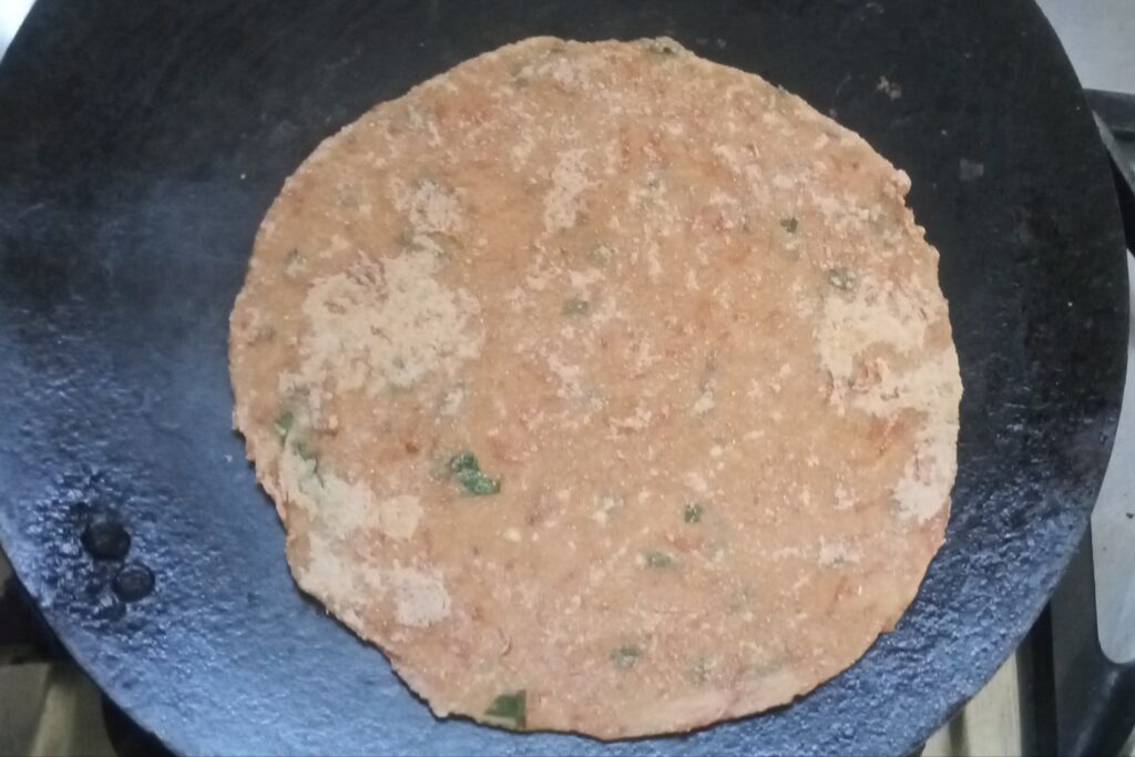 carrot paratha