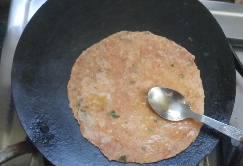Carrot paratha