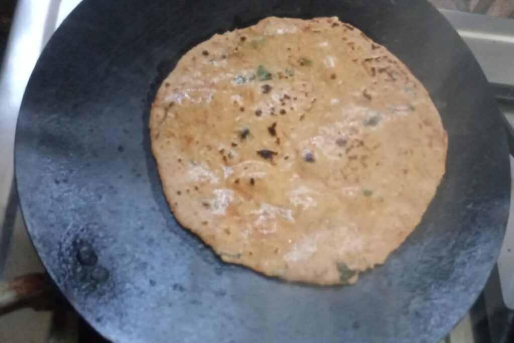 Carrot paratha