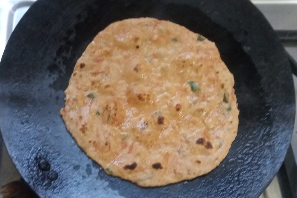 Carrot paratha
