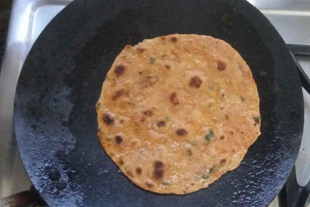 Carrot paratha