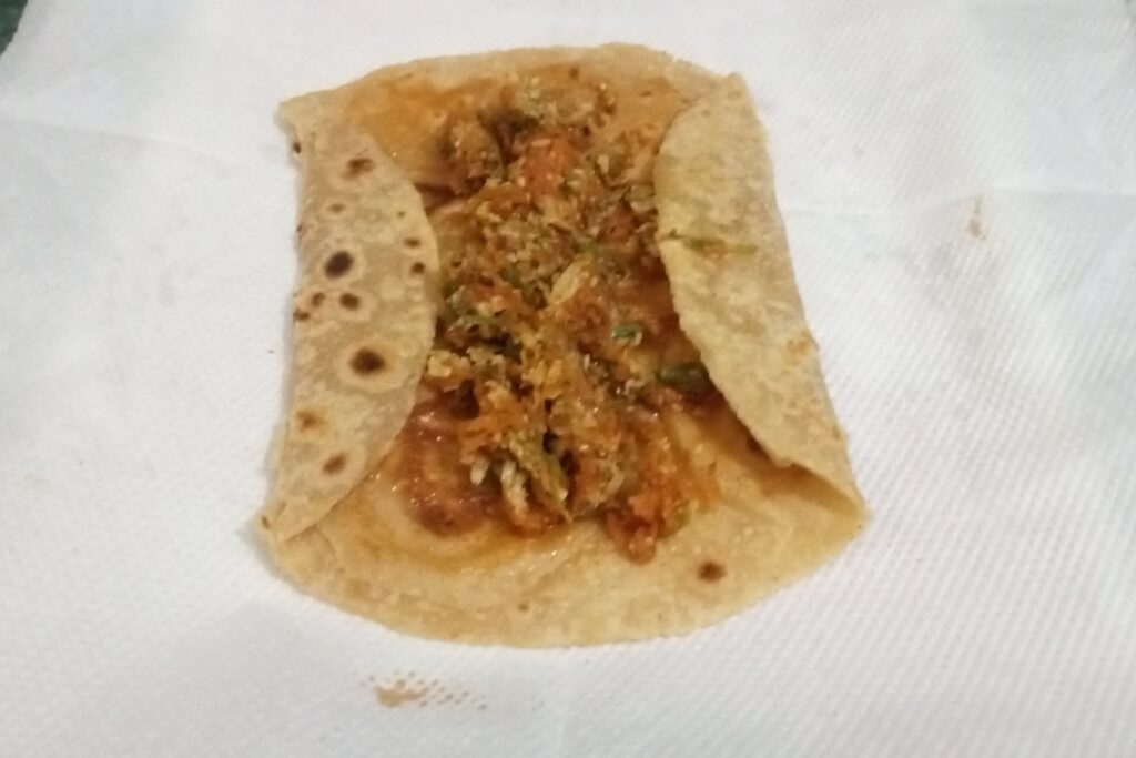 Veg roll recipe