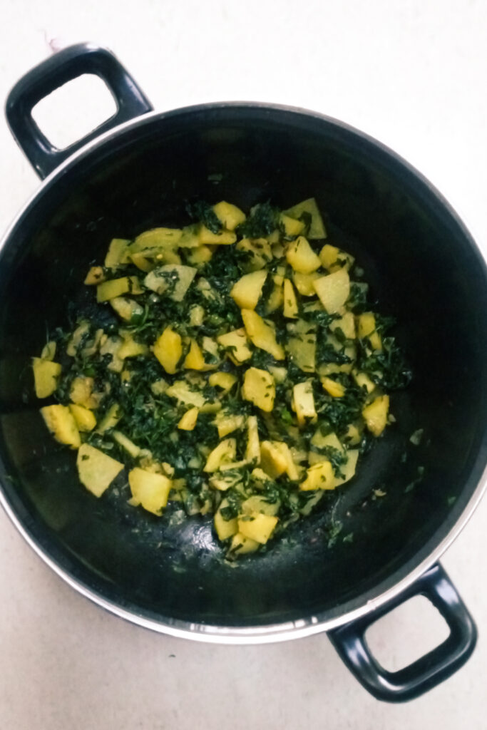 Aloo methi recipe