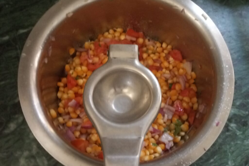 Easy corn chaat recipe
