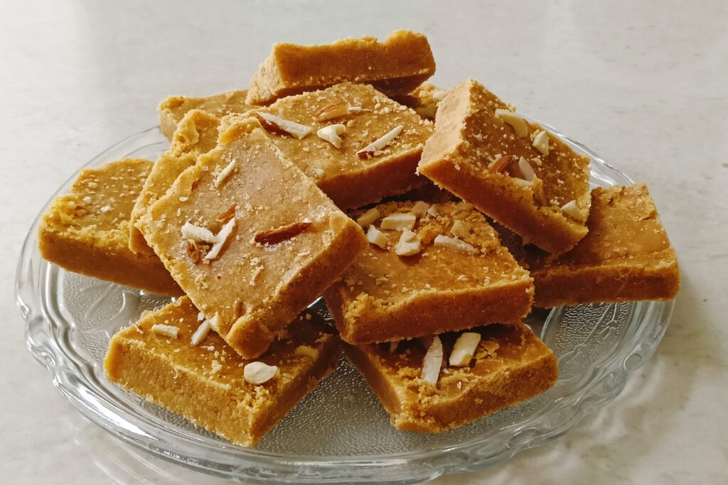 Besan Barfi Recipe