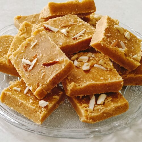 Besan Barfi Recipe