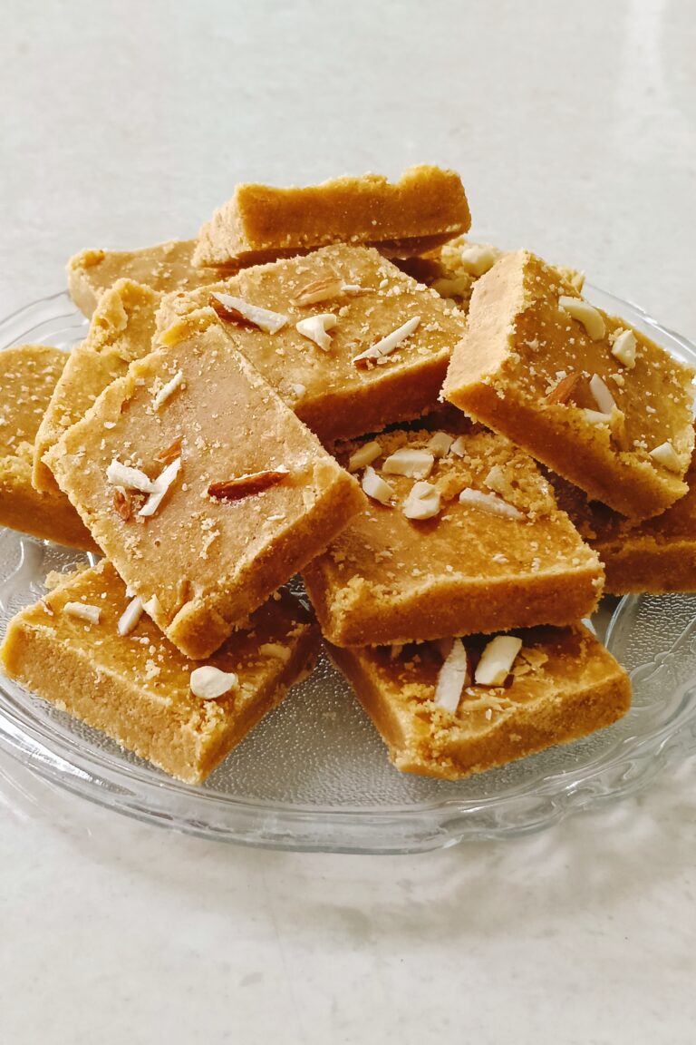 Besan Barfi Recipe