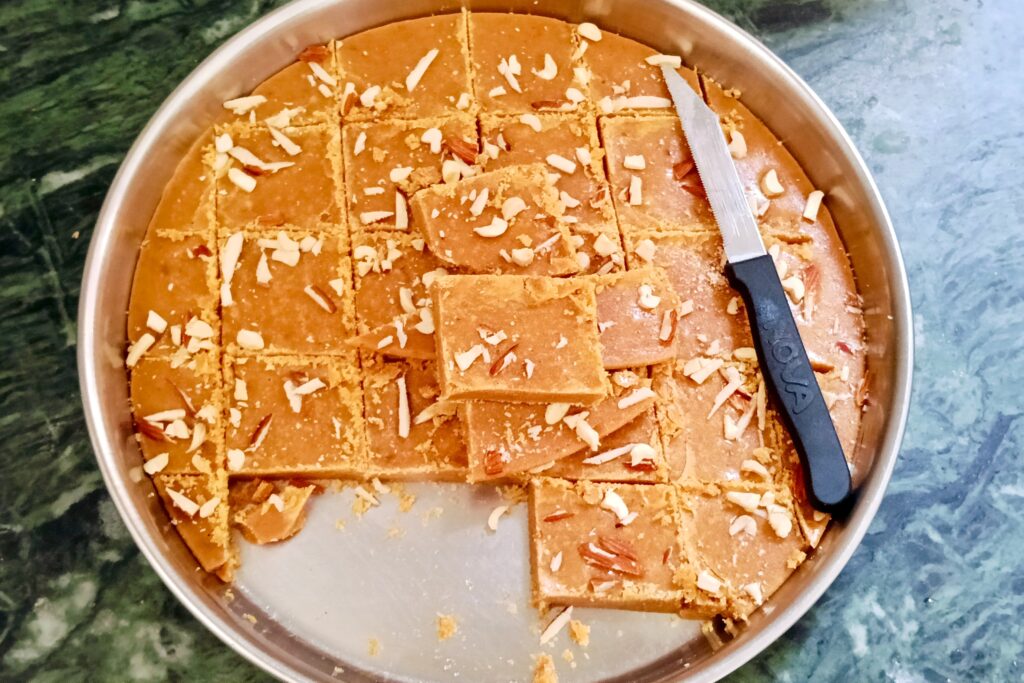Besan Barfi Recipe