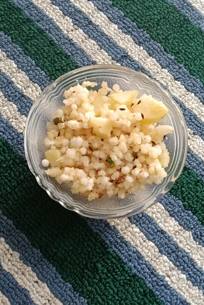 Sabudana khichdi