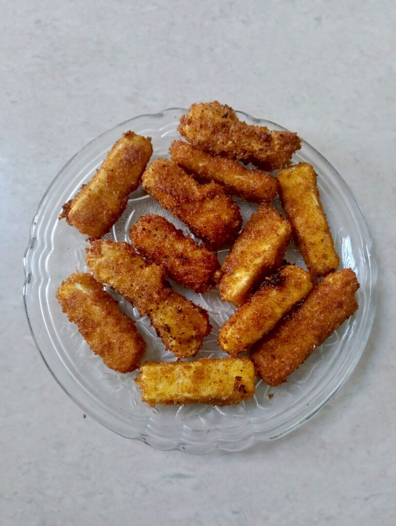 Paneer Fingers Recipe