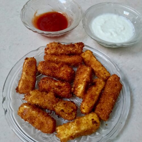 Paneer Fingers Recipe