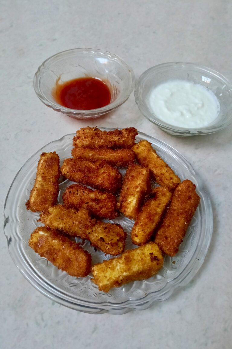 Paneer Fingers Recipe