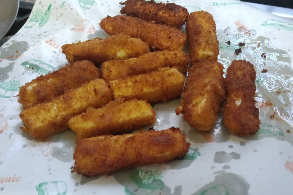 Paneer Fingers Recipe