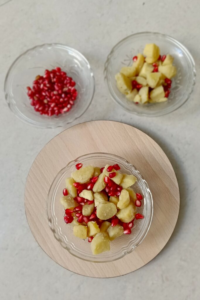 Sweet potato chaat recipe