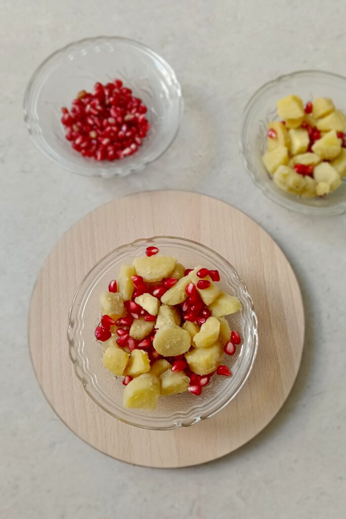 Sweet potato chaat recipe