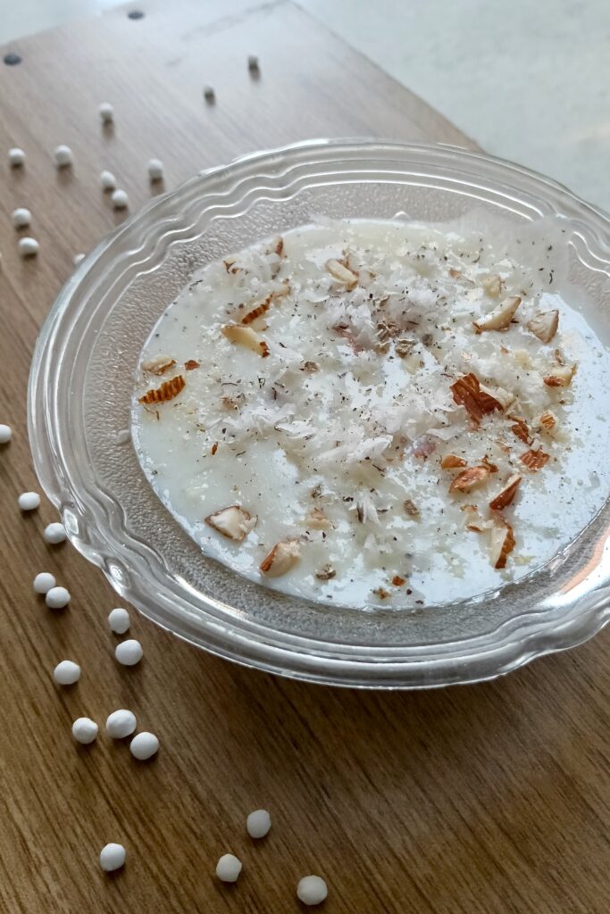 sabudana kheer recipe