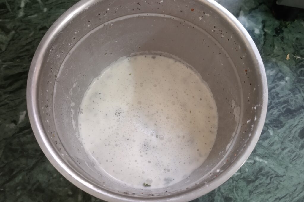 blended masala chaas is ready to serve