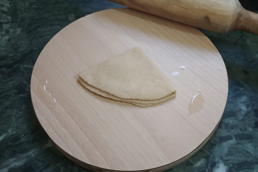 making a triangle shape