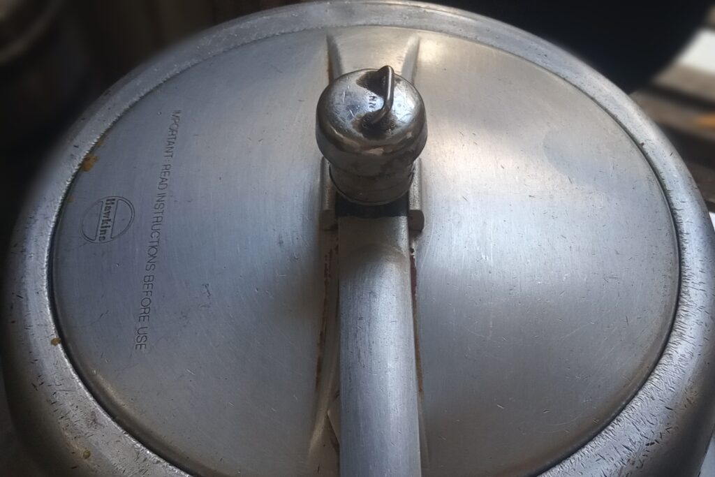 cooking tinde ki sabji in a pressure cooker