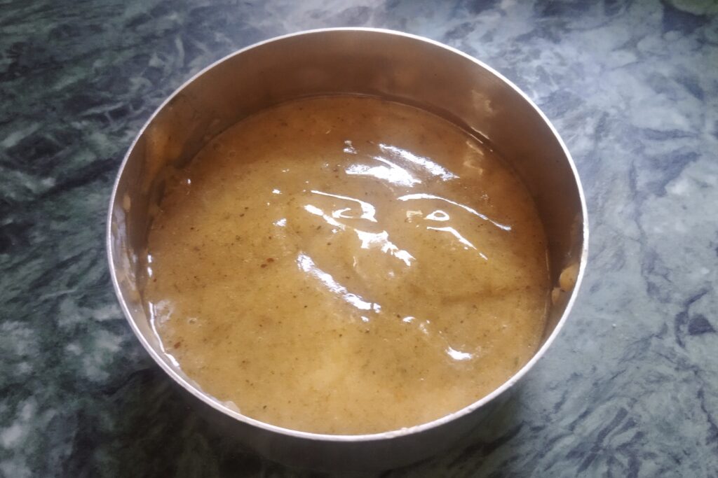mango mixture in a bowl