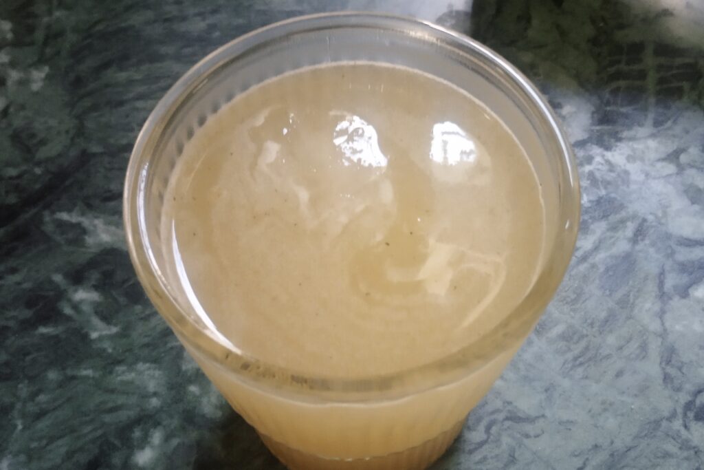 the aam panna is ready