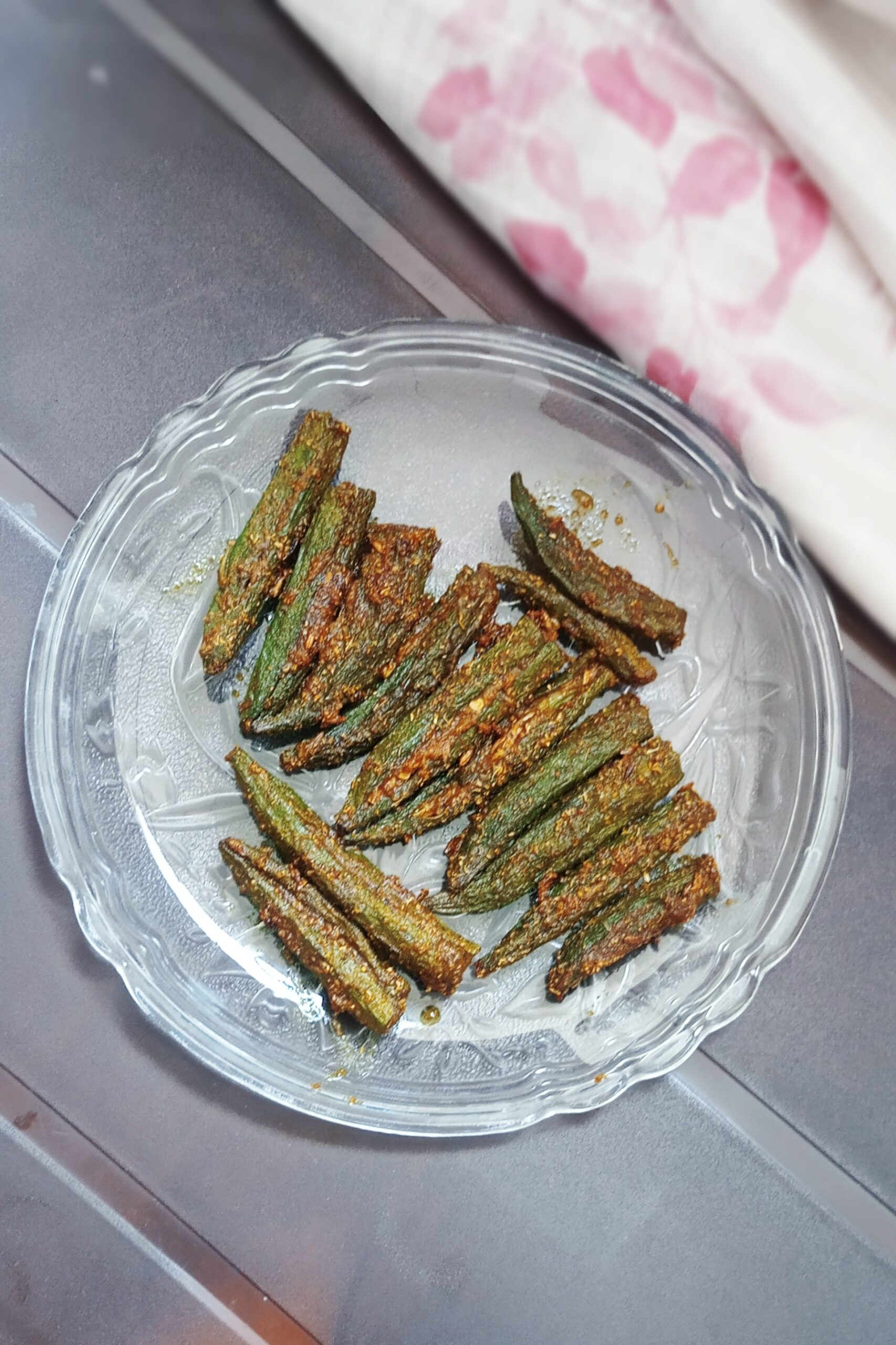 Bharwa Bhindi Recipe - Crispy & Easy Stuffed Okra
