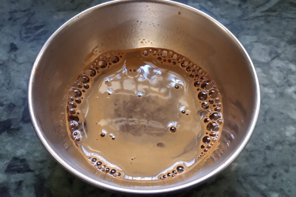 Making a coffee mixture