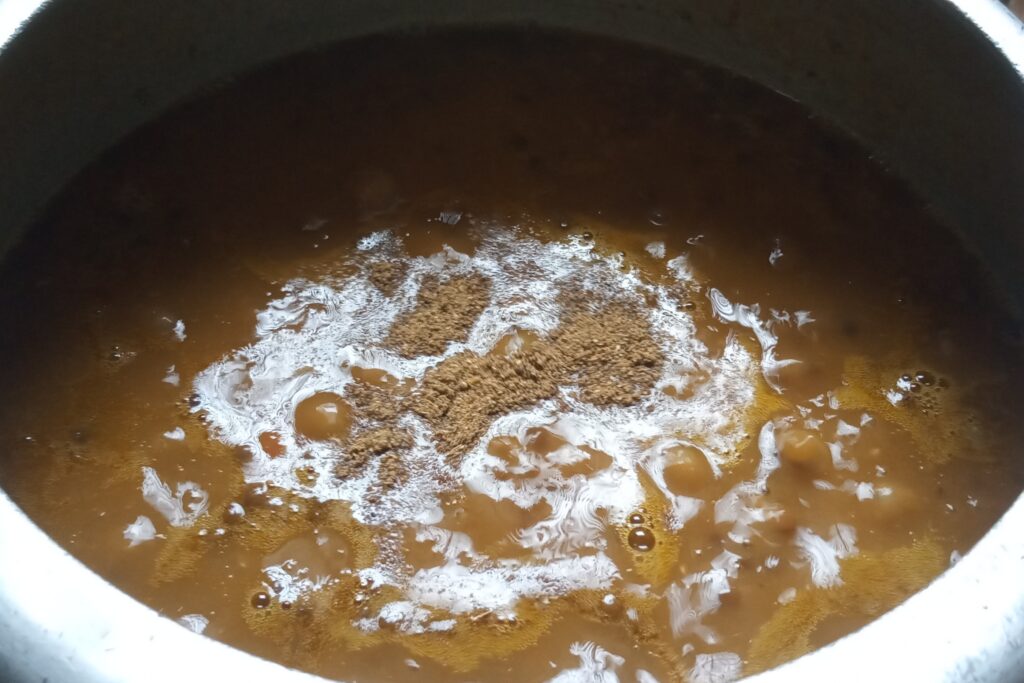 Seasoning garam masala