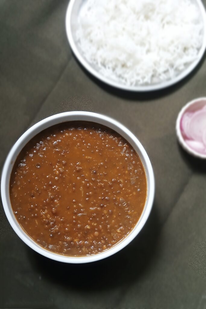 Whole masoor dal recipe