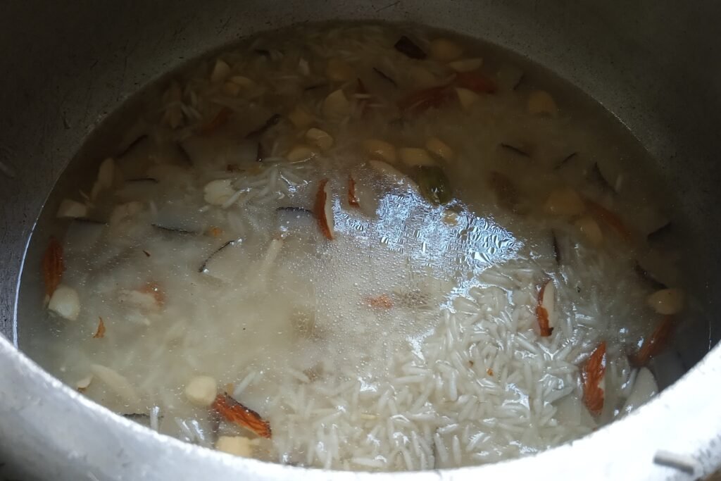 Mixing ingredients