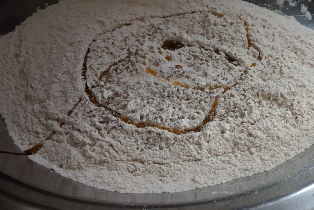 Adding ajwain oil and salt
