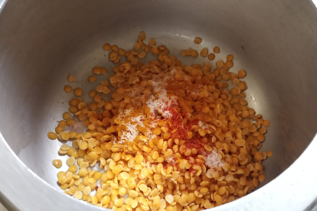 Adding spices