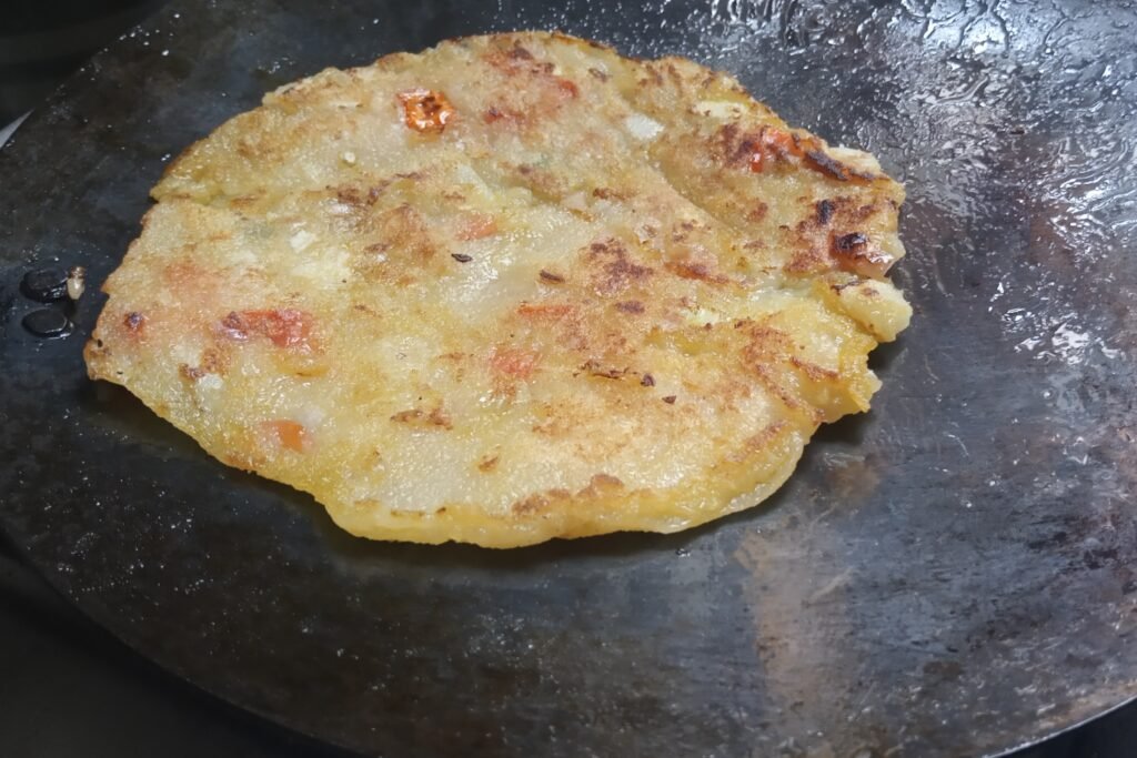 Suji chilla is ready
