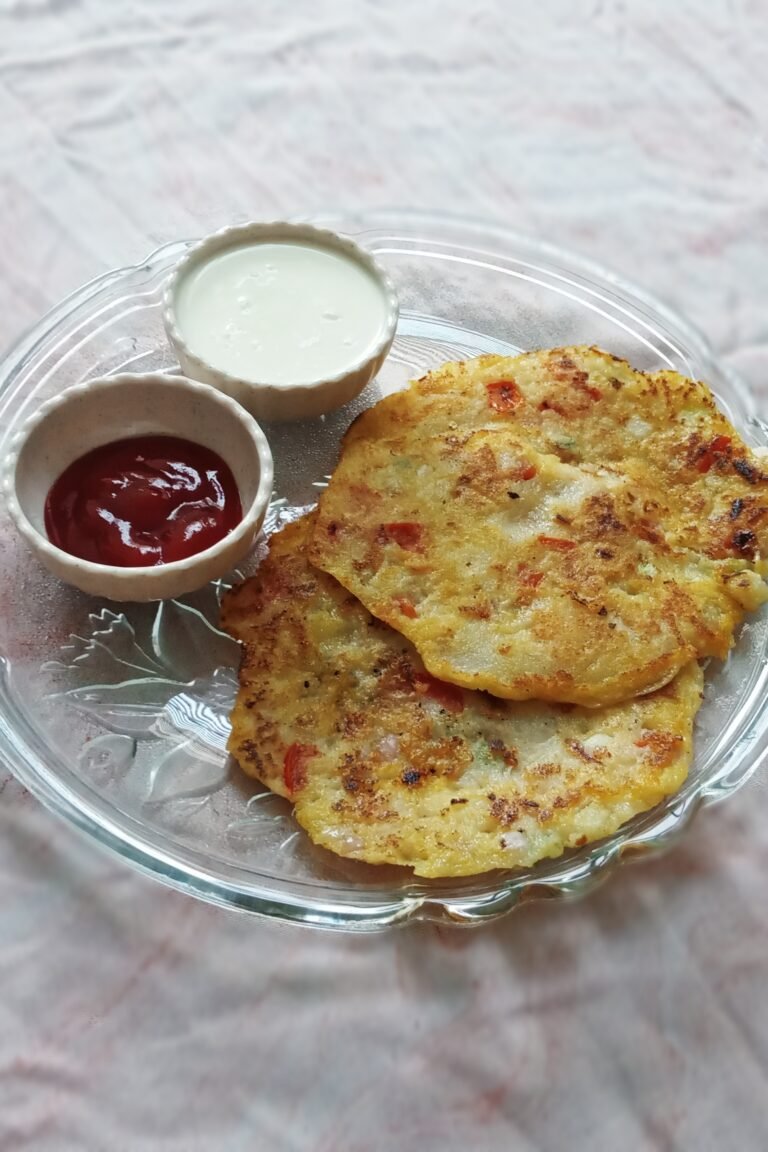 Suji Chilla Without Curd – Crispy Semolina Pancake