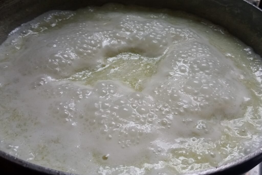 Cooking kheer