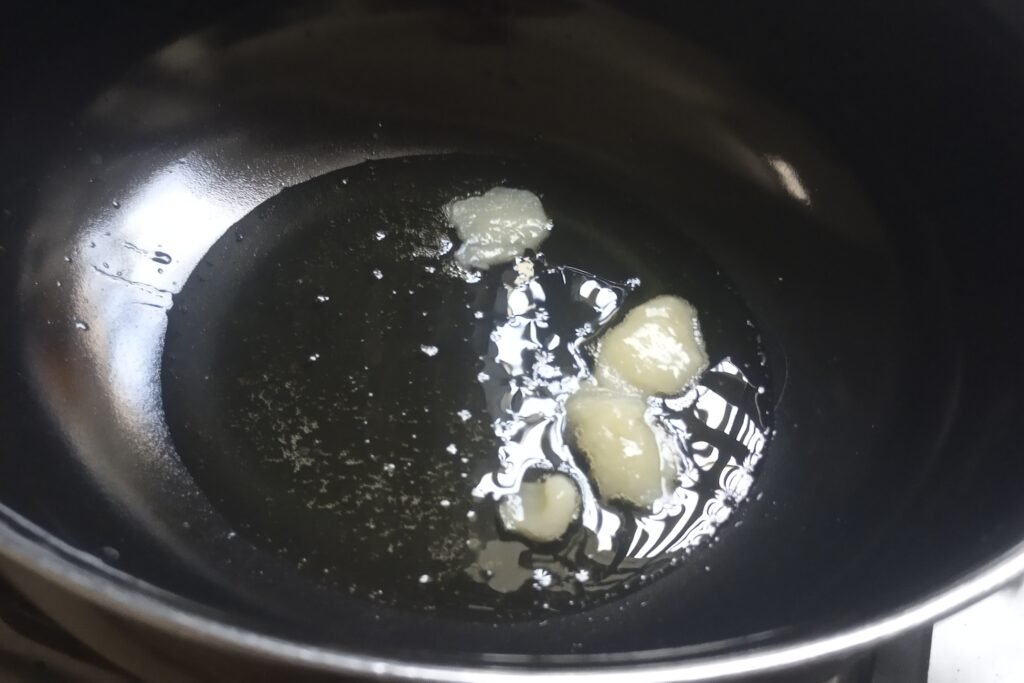 Heating ghee