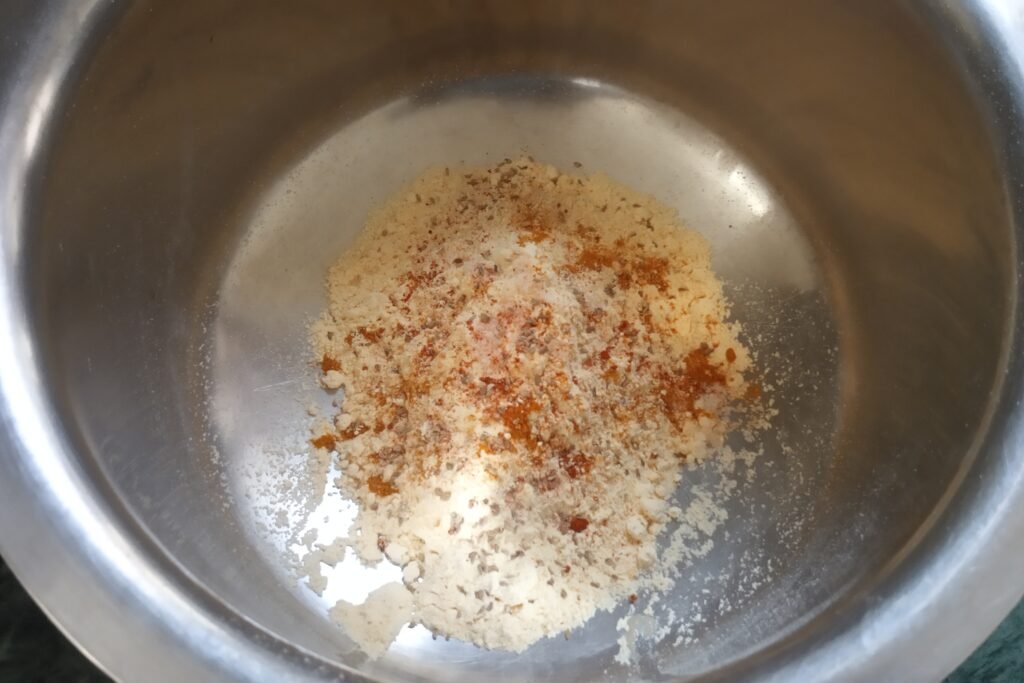 Adding spices