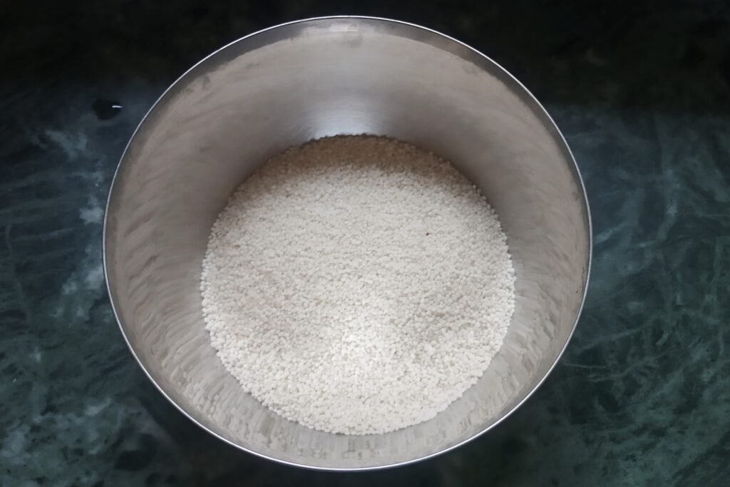 Sama rice in a bowl