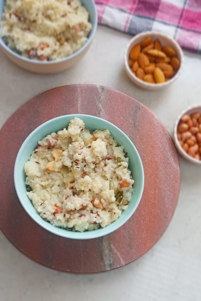 Samak pulao recipe is served